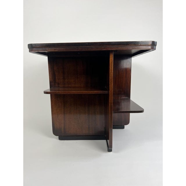 Antique Art Deco Book Side Table from Waring & Gillow, England, 1920s-1930s For Sale - Image 14 of 18