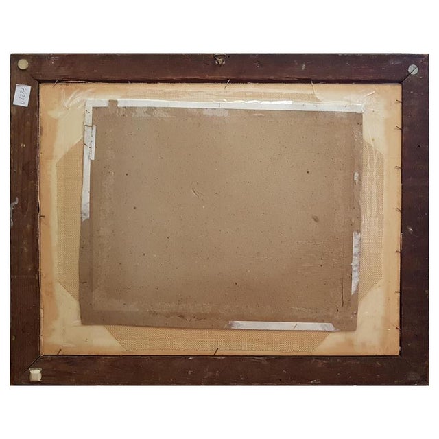 Modern Franco Gentilini, A Marcello Avenali, 1950s, Mixed Media For Sale - Image 3 of 4