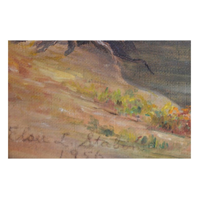 Mid Century Tuolumne Meadows Yosemite Landscape by Elsie Leona Staben For Sale - Image 4 of 5