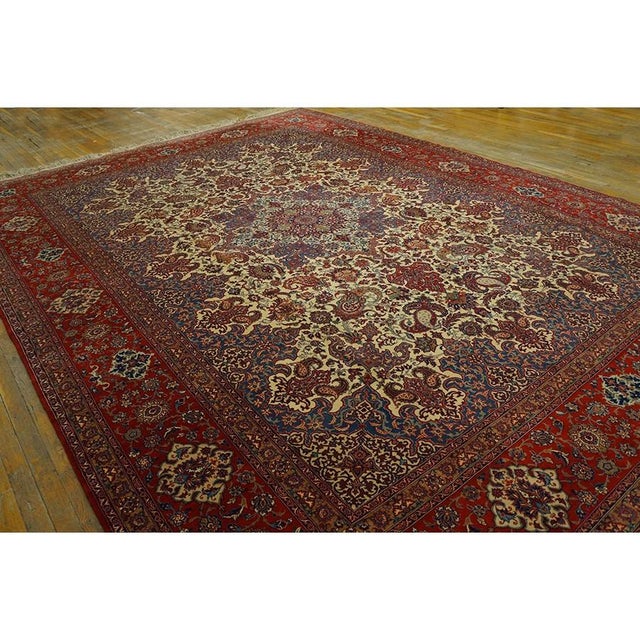 A one-of-a-kind antique Isfahan rug Isfahan (Esfahan) is a historic city in central P one of the most important centers of...