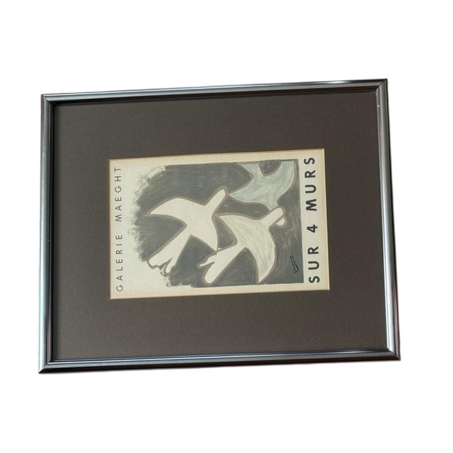 1950s Braque, Georges Sur 4 Murs - Galerie Maeght, 1959 Framed For Sale - Image 5 of 11