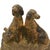 A handsome pair of early-to-mid 20th-century American animalier bookends, meticulously cast in heavy architectural iron....