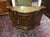 Traditional Vintage Console Cabinet, Burl Walnut Narrow Cabinet For Sale - Image 3 of 12