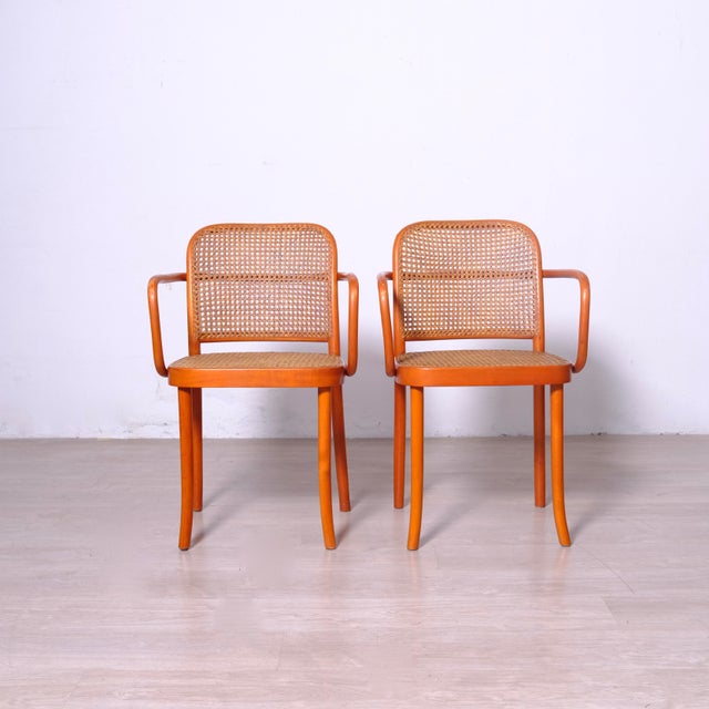 811 Chairs from Thonet, 1960s, Set of 2 For Sale - Image 12 of 18