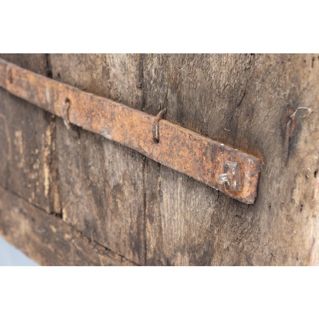 Wood Antique Oak Door, 1800 For Sale - Image 7 of 13