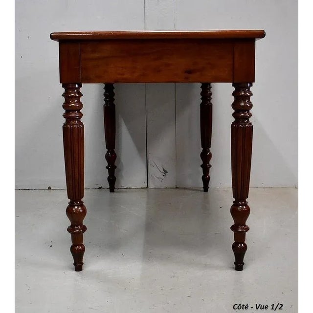 Louis Philippe Mahogany Desk, Mid 19th Century For Sale - Image 16 of 18