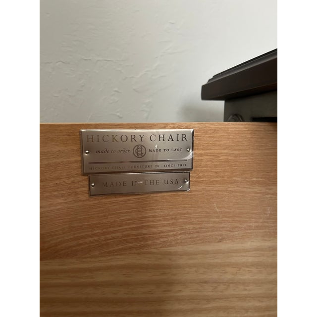 Gray Murano Chest High-End, Custom-Crafted Chests of Drawers by Hickory Chair For Sale - Image 8 of 8