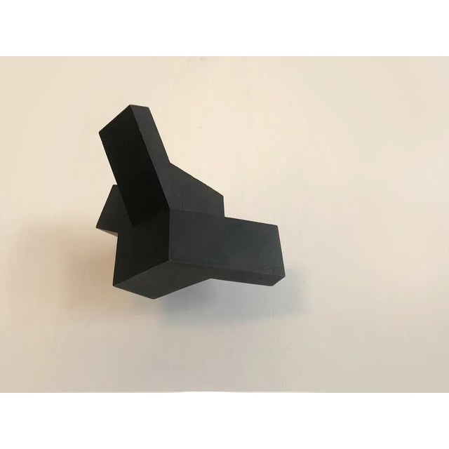 Black Norman Dilworth, Wall Sculpture, 1995, Wood For Sale - Image 8 of 10