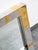 Metal Mid Century Modern Mirror Wall Art Chrome Brass Gold Paul Evans Cityscape Square For Sale - Image 7 of 12