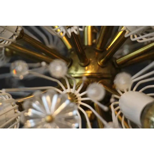 Sputnik Snowball Dandelion Chandelier Emil Stejnar for Nikoll, 1950s For Sale - Image 9 of 14