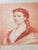 19th Century Hand Drawn Original Sanguine Portrait of a Young Woman - Signed For Sale In Reno/Lake Tahoe - Image 6 of 13