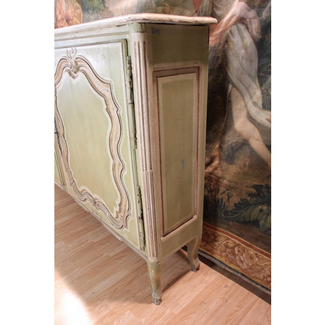 Green Buffet, Late 18th-Early 19th Century For Sale - Image 4 of 11