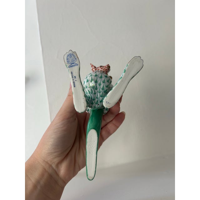 Late 20th Century Herend Kangaroo and Baby For Sale - Image 5 of 5