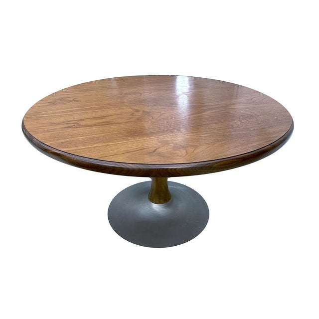 Vintage Tulip Table in Wood For Sale - Image 13 of 13