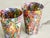 Set of 2 Murano Glass Bud Vases With Murrina Millefiori. For Sale In Chicago - Image 6 of 10