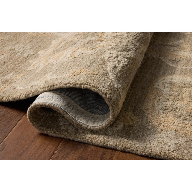 Loloi Rugs Chris Loves Julia x Loloi Dorothea Oak / Natural 5'-0" x 7'-6" Area Rug For Sale - Image 4 of 6