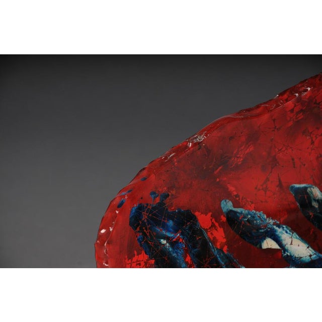 Large Artists Bowl by Duilio Barnabe, Dubé for Fontana Arte, Italy For Sale - Image 13 of 18