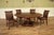 54 to 70 Inch Round Mahogany Jupe Table With Turned Column Base & Self-Storing Leaves, an Ap Exclusive by AntiquePurveyor For Sale - Image 10 of 16