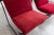 Red Knoll Aluminum Sling Lounge Chairs by Bruce Hannah and Andrew Morrison in Crushed Red Velvet 1960s For Sale - Image 8 of 8