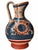 Tan Mexican Folk Art Hand-Painted Owl and Floral Pottery Pitcher For Sale - Image 8 of 14