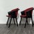 Textile Modern Chairs in Lacquered Wood and Fabric from Pozzi & Verga, 1970s, Set of 4 For Sale - Image 7 of 18