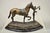Bronze Late 20th Century Delaware Park Bronze Equestrian Rider Jockey Leading Race Horse Lantern Statue For Sale - Image 8 of 10