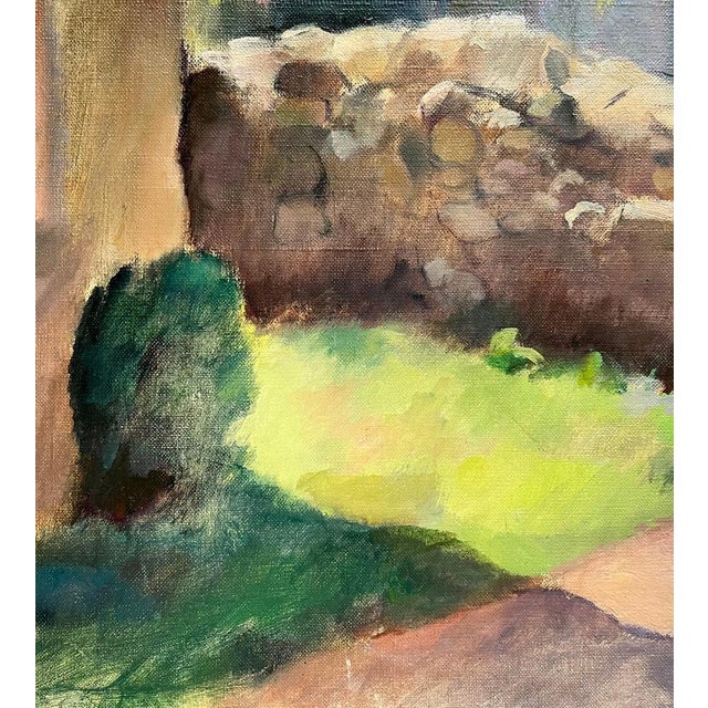 Rustic Fernand Blondin, Country House, Oil on Canvas For Sale - Image 3 of 11