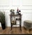 Mid-Century Italian Faux Bamboo Wooden Dry Bar Cabinet Table, 1960s For Sale - Image 3 of 9