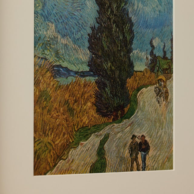 Vincent van Gogh, Editions du Chêne Composition, 1947, Color Cliché, Framed For Sale - Image 9 of 16