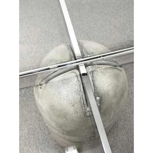 Textile Mid-Century Paracarro Dining Table & Chairs by Giovanni Offredi for Saporiti, 1973, Set of 5 For Sale - Image 7 of 18