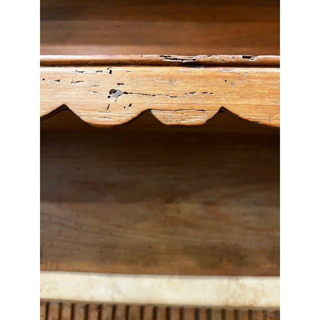 Primitive Pine Hanging Shelf For Sale - Image 4 of 14