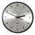 Clock in Black from Gent of Leicester, England, 1960s For Sale