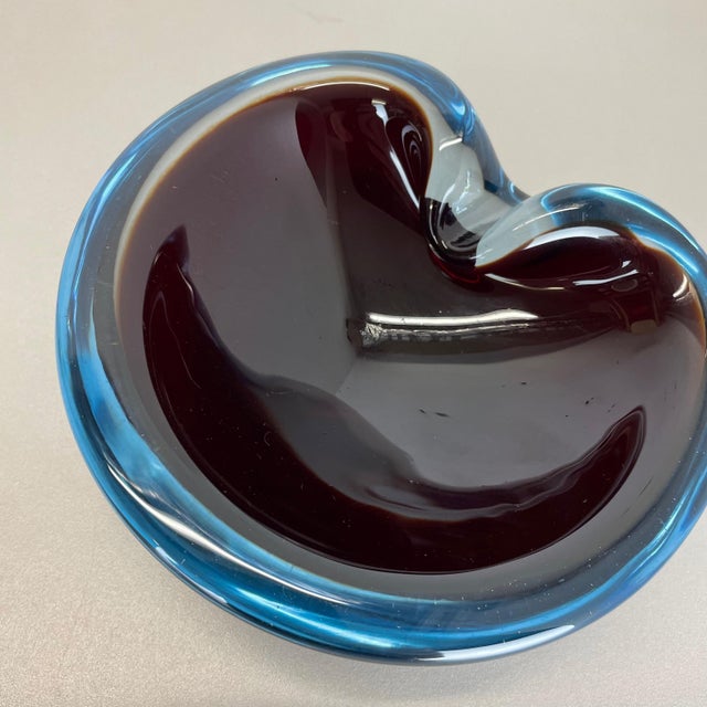 Large Murano Glass Bowl or Ashtray, Italy, 1970s For Sale - Image 9 of 18