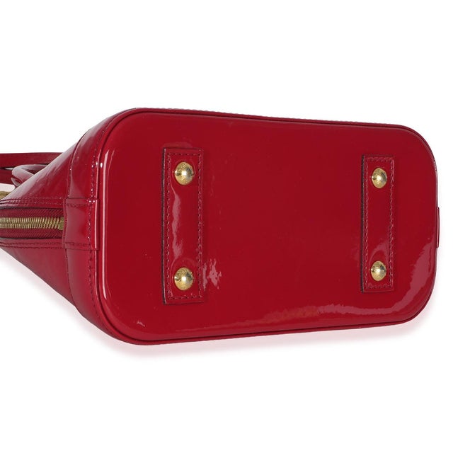 Fuchsia Monogram Vernis Alma BB For Sale In New York - Image 6 of 8
