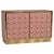 Gold Dusty Rose Murano Glass Sphere Dry Bar on Brass Plinth from Justfurnituress SRL For Sale - Image 8 of 8