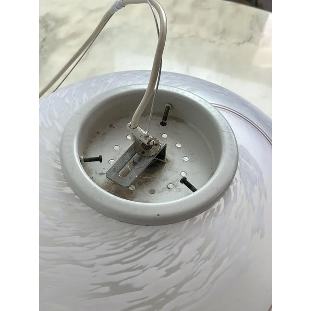 1970s Murano Glass Suspension Lamp Model Giove, Italy, 1970s For Sale - Image 5 of 12