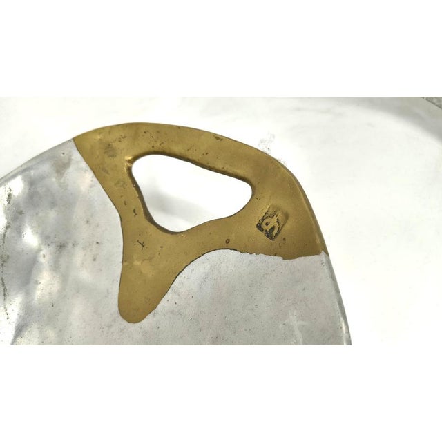 Brutalist Brutalist Tray by David Marshall, 1970s For Sale - Image 3 of 7