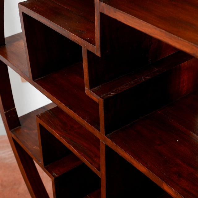 Vintage Oriental Style Bookcase For Sale - Image 18 of 18