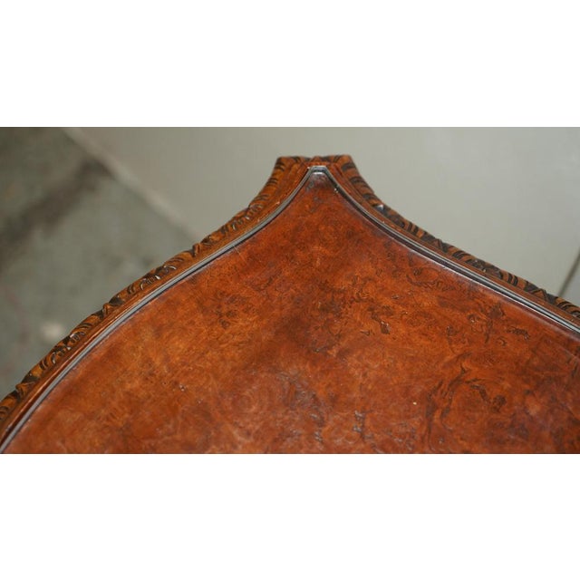 Antique Nesting Tables in Burr Walnut, Set of 3 For Sale - Image 12 of 18