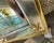 French Directoire Style Brushed Steel and Brass Wall Mirror Star Accents For Sale - Image 12 of 18