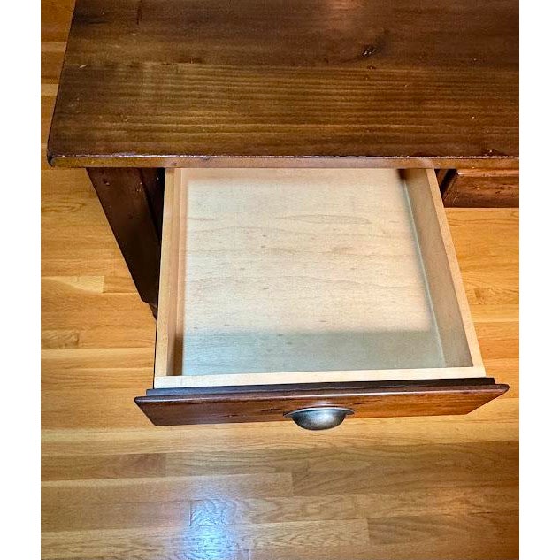 Pottery Barn Walnut Bedford Executive Desk (Check My Other Listing for a Matching Desk, Sold Separately) For Sale In Providence - Image 6 of 15