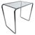 Bauhaus Tubular Chrome and Glass Side Table by Marcel Breuer, 1940s For Sale - Image 12 of 12
