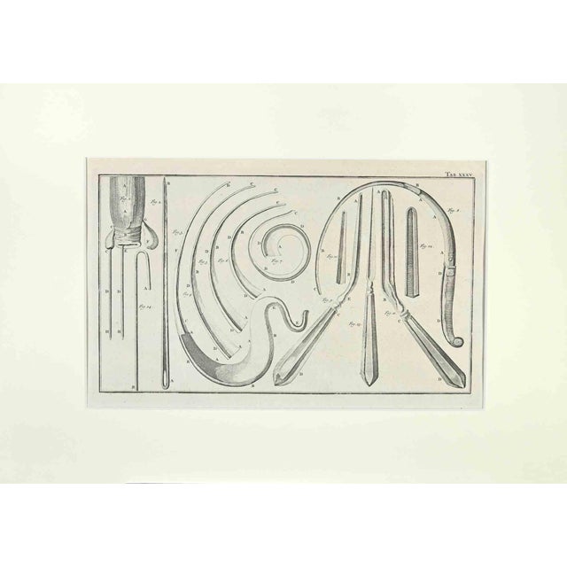 Surgical instruments is part of the suite realized by lorenz heister in the series of institutiones chirurgicae,...
