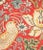English William Morris Strawberry Thief Crimson Cushion For Sale - Image 3 of 4