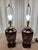 Reliance Lamp Co. Chinoiserie / Ginger Jar Hand-Painted Lamp Set of 2 Features a multi-color, hand-painted design (maroon,...