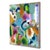 Contemporary Swirl It Around - Original Textural Spiral Abstract Acrylic Painting on Belgian Linen For Sale - Image 3 of 9