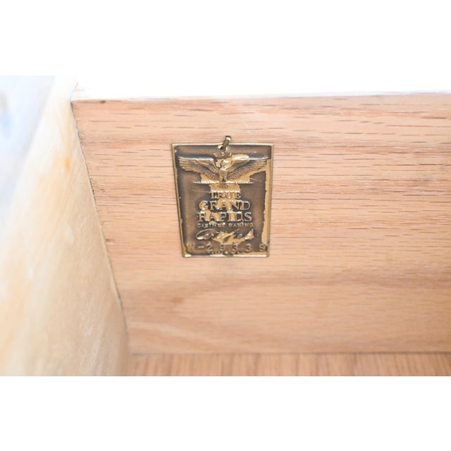 Robsjohn Gibbings for Widdicomb Black Lacquered Mid Century Modern Chest of Drawers For Sale - Image 14 of 14