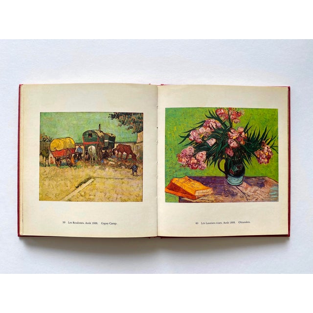Vincent Van Gogh Vintage 1975 First Edition Postimpressionist Lithograph Print Hardcover Modern Art Book For Sale - Image 9 of 18