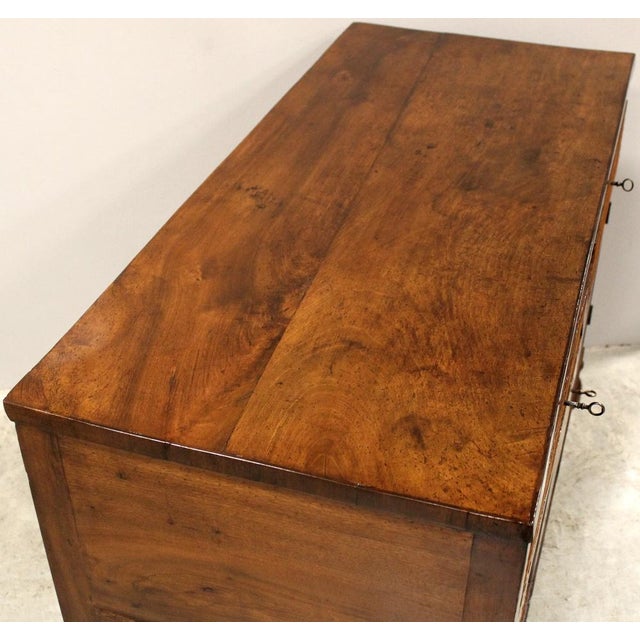19th Century Italian Charles X Sideboard in Walnut For Sale - Image 13 of 14