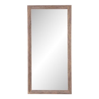 Early 20th Century French Molded Frame Floor Mirror. For Sale